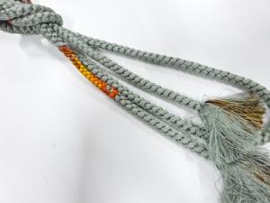 正絹　手組帯締め